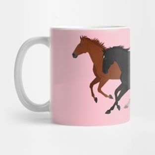 Black Beauty, Ginger, and Merrylegs - Equine Rampaige Mug